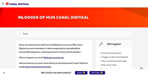 mijn canal digitaal inloggen.